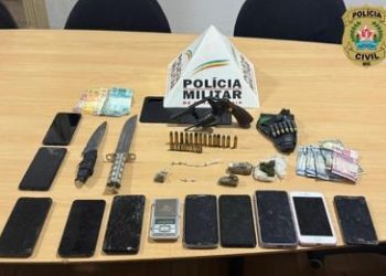 Três homens são presos durante operação contra o tráfico de drogas em Campestre
