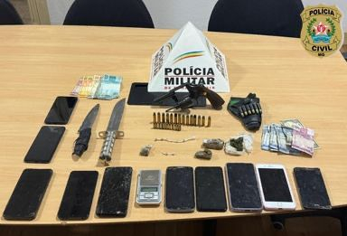 Três homens são presos durante operação contra o tráfico de drogas em Campestre
