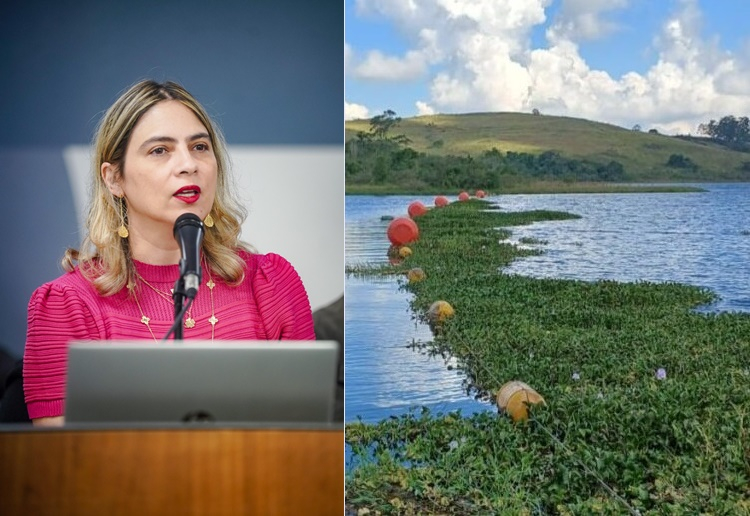 Deputada estadual Beatriz Cerqueira denuncia ao MP e à Feam situação de degradação ambiental da Represa Bortolan, em Poços
