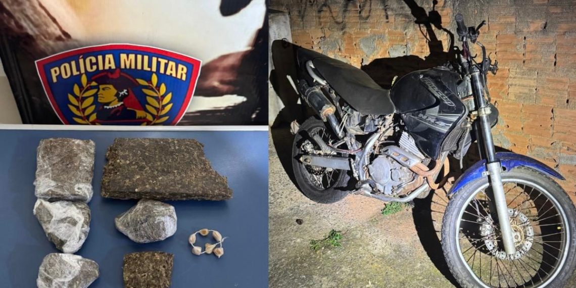 Maconha e crack são apreendidos com adolescente de 16 anos em Poços