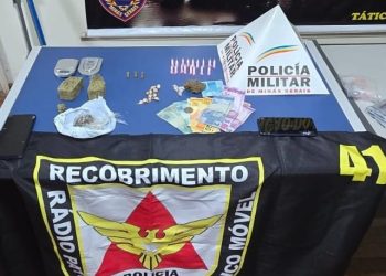 Homem é preso com drogas no bairro Santa Rita em Poços de Caldas