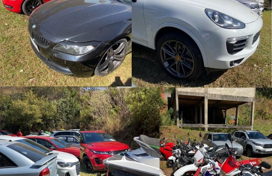 VÍDEO: Mais de 30 presos, R$ 200 mil e 120 veículos apreendidos em megaoperação