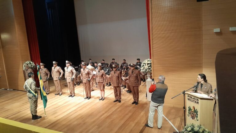 Solenidade em Poços celebra os 250 anos da Polícia Militar de Minas Gerais