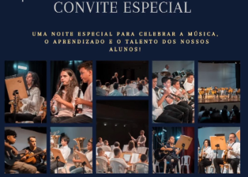 Noite especial celebra aprendizado e talento de alunos do projeto da Banda Municipal Maestro Azevedo