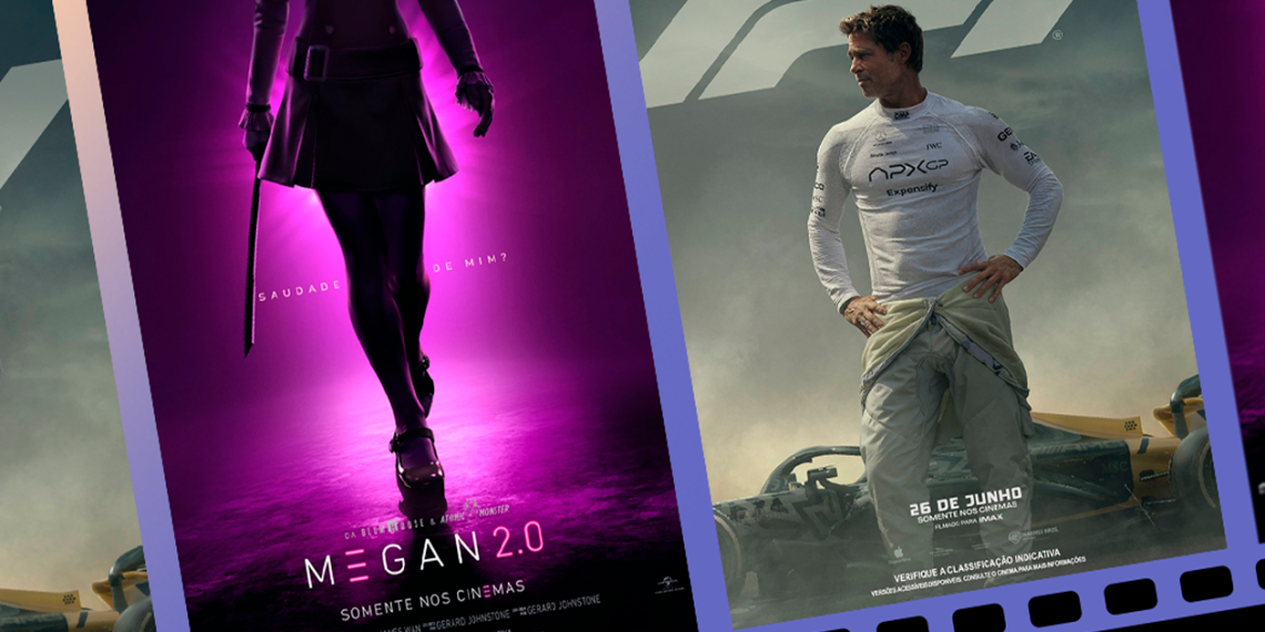 Ela voltou, mais mortal do que nunca: M3GAN 2.0 e a Adrenalina da F1 chegam ao Cine Marquise!