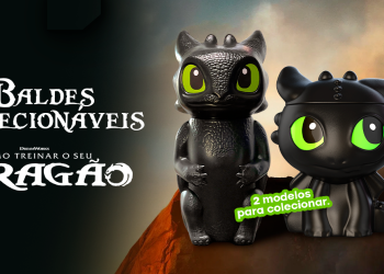 Exclusividade: Cine Marquise Lança Dois Modelos de Baldes Colecionáveis de “Como Treinar o Seu Dragão”!