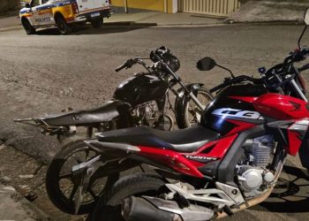 Motocicletas que haviam sido furtadas são recuperadas pela PM na zona sul de Poços