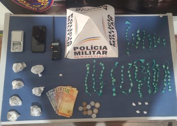 Dupla de adolescentes é apreendida com drogas na zona leste de Poços