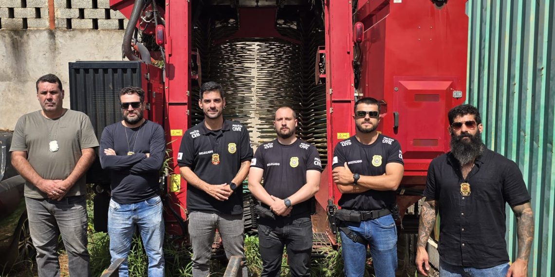 Polícia Civil prende líder de organização criminosa e recupera R$ 5 milhões em maquinários agrícolas