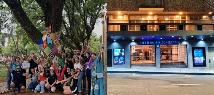 CINE CROCHÊ: Evento reúne crochê e cinema em Poços de Caldas