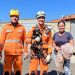 Bombeiros resgatam cachorro abandonado de área de difícil acesso em Poços de Caldas