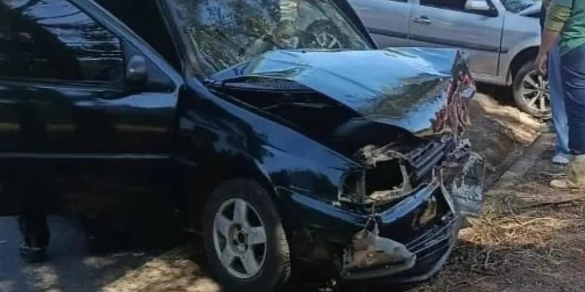 Três ficam feridos após acidente em rodovia da região