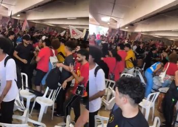  VÍDEO: lideranças jovens de Poços alegam que foram hostilizadas em congresso da UNE