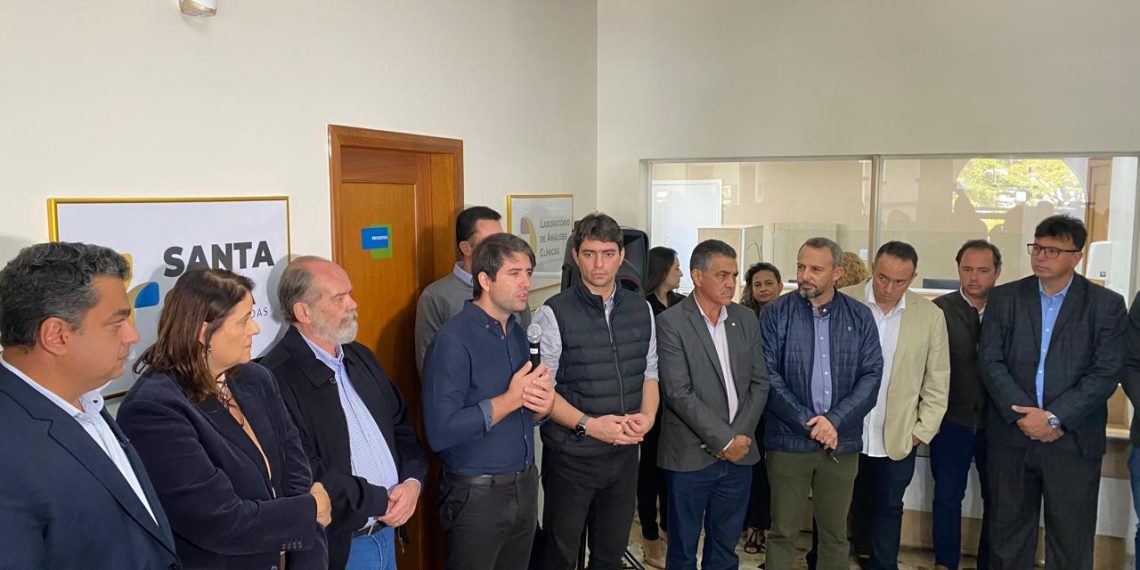Secretário de Estado da Saúde visita Poços de Caldas pela primeira vez
