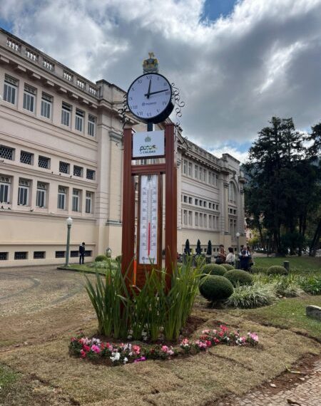 Poços investe R$ 82 mil em novo relógio com termômetro nas Thermas