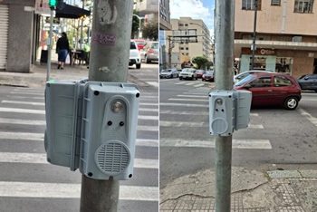 Poços ganha 32 novas botoeiras de acessibilidade