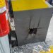 Cofre de supermercado é danificado durante tentativa de furto em Poços