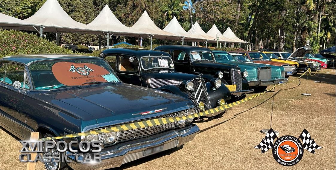 Poços Classic Car 2025 começa nesta quinta-feira (31)