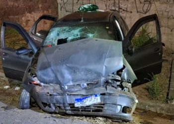 “Nasceram de novo”, afirma PM após cinco jovens sofrerem acidente no Jardim das Hortênsias em Poços de Caldas