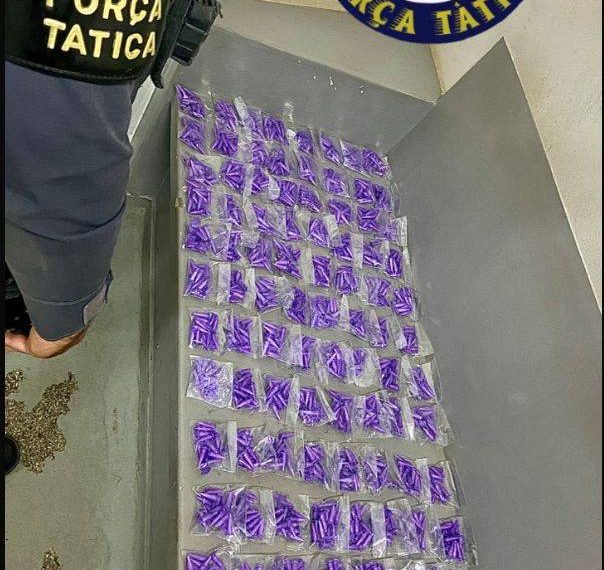 Homem é preso com mais de 1,5 mil pinos de cocaína em São João da Boa Vista