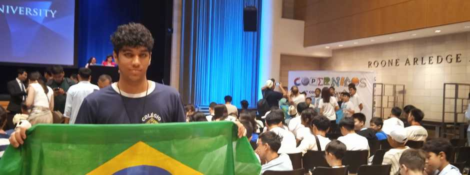 Estudante do Sul de Minas conquista ouro em olimpíada de matemática nos EUA