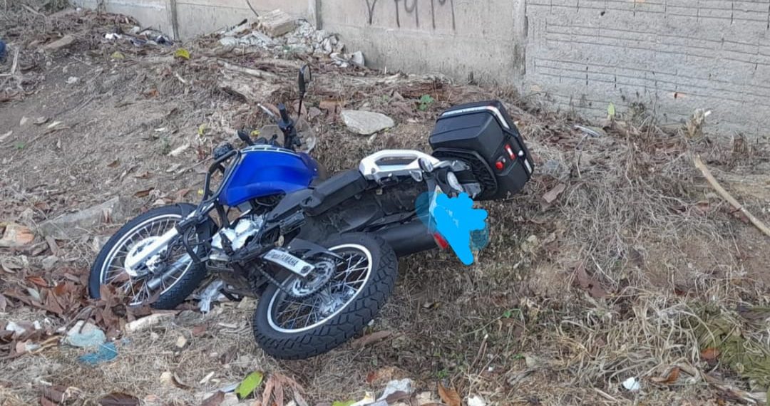 Moto furtada é localizada no Jardim Bela Vista em Poços de Caldas
