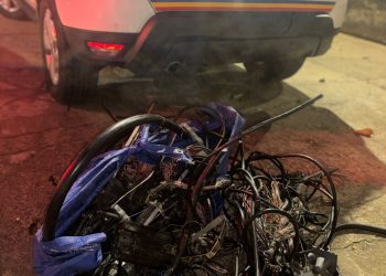 Dupla é presa após furtar fios de cobre de empresa de telecomunicações em Poços