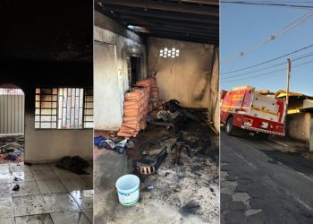 Incêndio atinge residência desocupada em Andradas