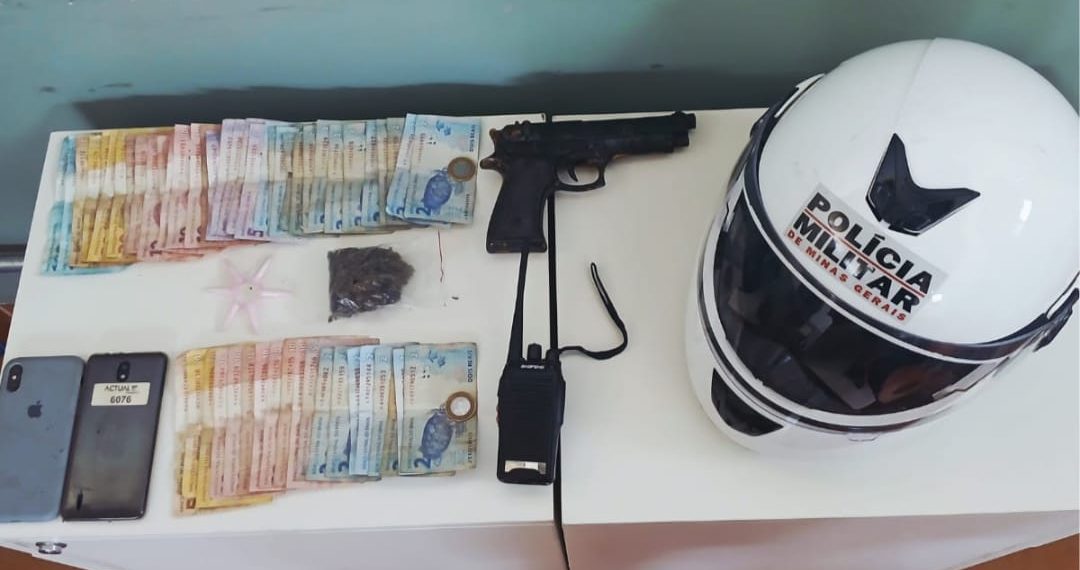 Quatro adolescentes são apreendidos por tráfico de drogas no bairro Santa Rita em Poços