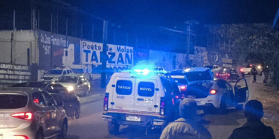 VÍDEO: perseguição e tiroteio terminam com dois presos pela PM de Poços de Caldas