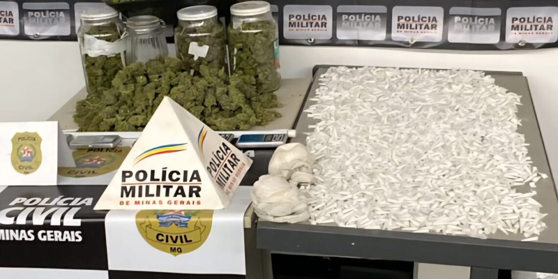 Quase 4 mil pinos de cocaína são apreendidos durante operação no Sul de Minas