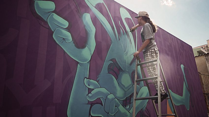 Sancionada lei que institui a Política Municipal de Fomento ao Grafite em Poços