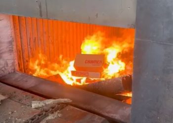 VÍDEO: cerca de 5kg de drogas são incineradas em Casa Branca