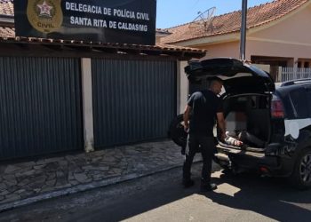 Acusado de violência doméstica é preso por descumprir medida protetiva em Santa Rita de Caldas