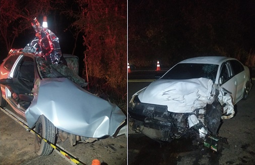 Homem morre e duas pessoas ficam gravemente feridas após batida frontal em rodovia no Sul de Minas