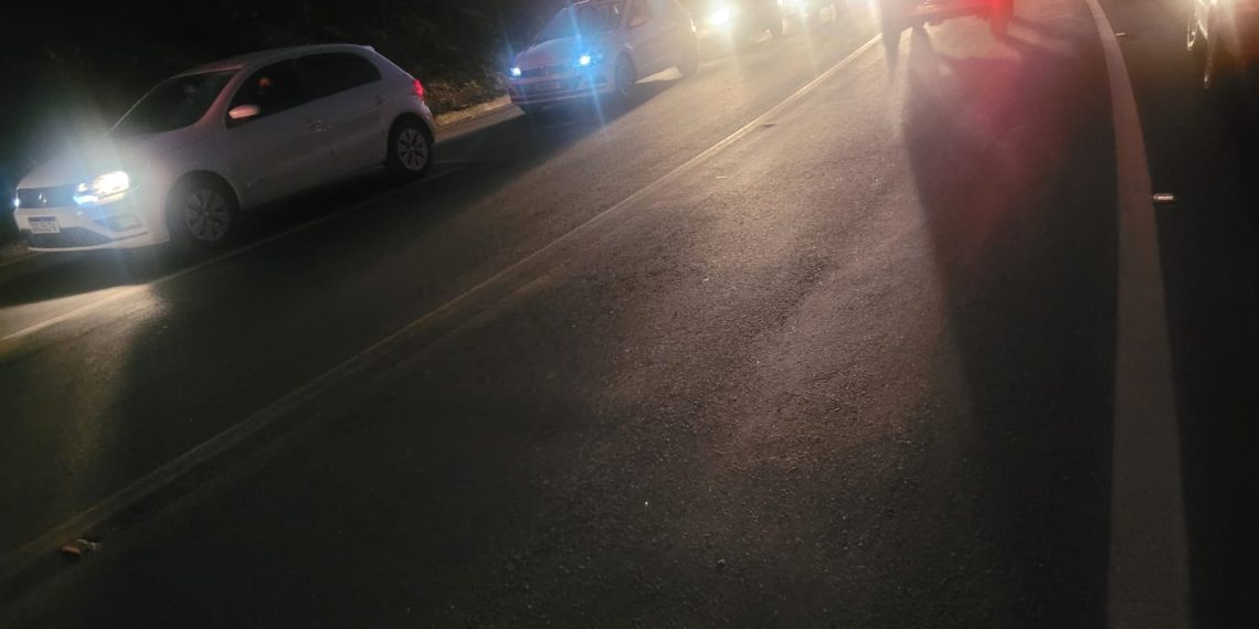 Acidente entre quatro veículos deixa uma vítima na BR-146