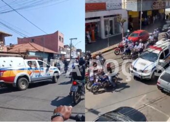 VÍDEO: ação da PM durante cortejo de jovem gera questionamentos