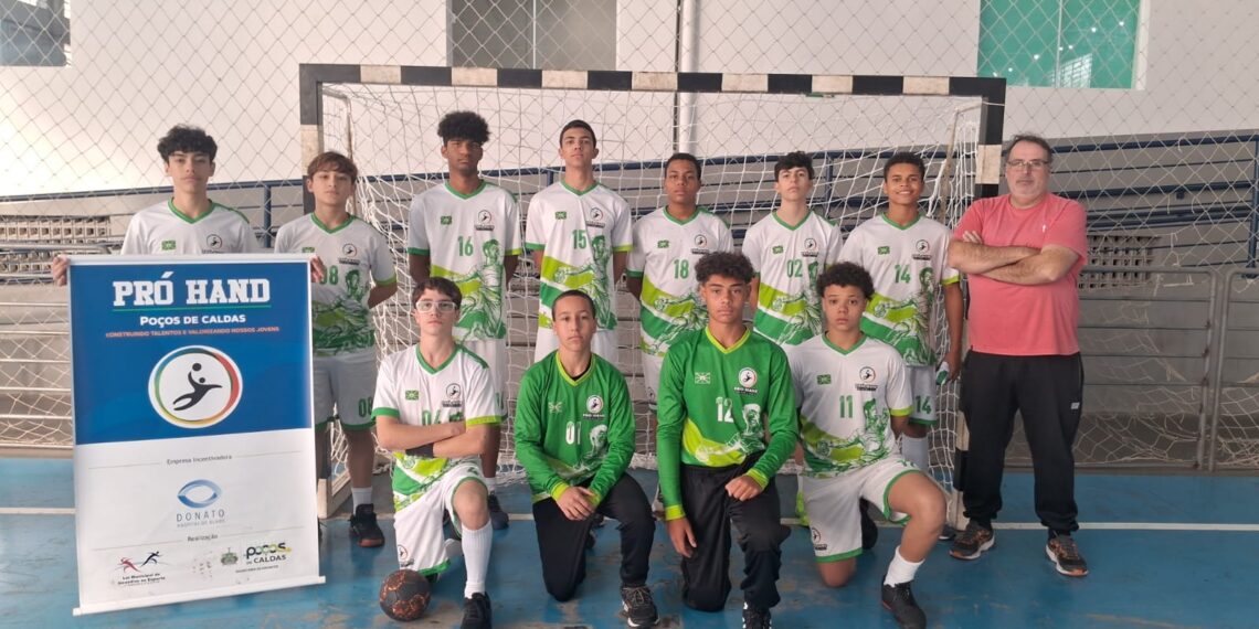 Projeto Pró Hand leva talentos do Handebol de Poços de Caldas ao Campeonato Mineiro