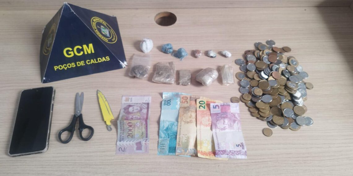 Homem é detido com drogas na estrada do Cristo Redentor de Poços de Caldas