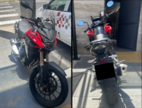 Homem é preso por receptação e adulteração de moto em Espírito Santo do Pinhal