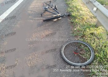 Ciclista morre após ser atropelado na região; motorista fugiu do local
