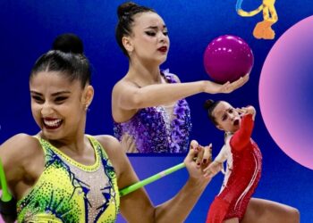 Atletas de Poços de Caldas conquistam prata na ginástica rítmica dos Jogos da Juventude