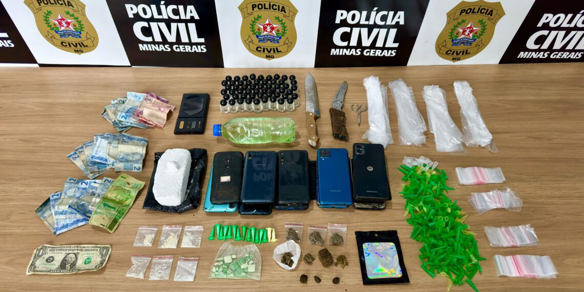 Polícia Civil apreende drogas e prende suspeito de tráfico em Poços de Caldas