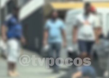 VÍDEO: Homem fica desacordado após briga de trânsito na zona oeste de Poços