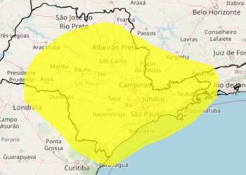 Inmet emite alerta de temporal para Poços e outras cidades do Sul de Minas