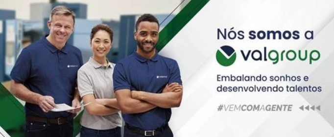 VALGROUP anuncia oportunidades de emprego em diversas áreas de atuação