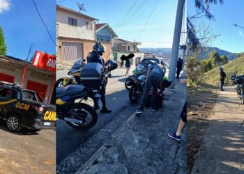 Operação integrada da Guarda Municipal e Demutran resulta em apreensão de drogas e fiscalização de trânsito em Poços