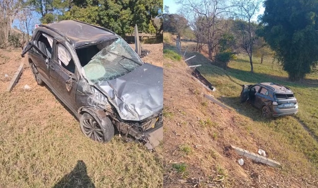 Professor universitário morre e dois ficam feridos após acidente no Sul de Minas