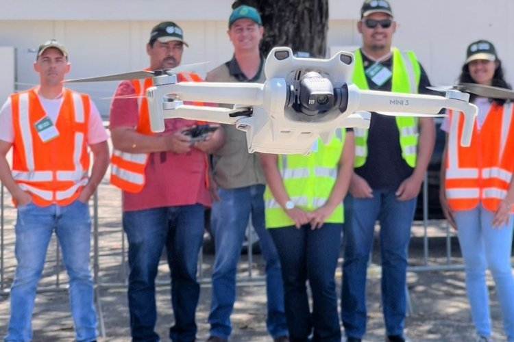 Utilização de drones no campo avança no Norte de Minas 