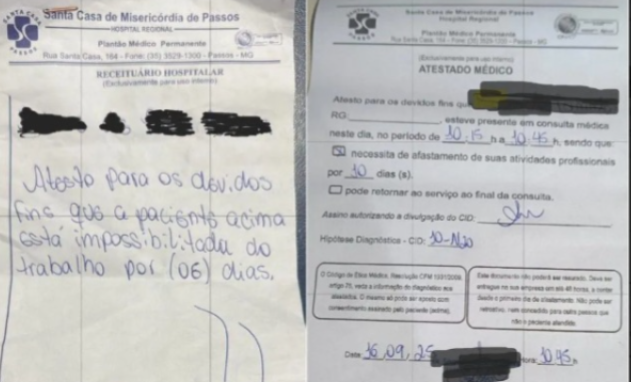 Polícia investiga venda de atestados médicos falsos na região